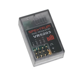 Spektrum Dual Output regulator 2-3A 5.2v - Click Image to Close